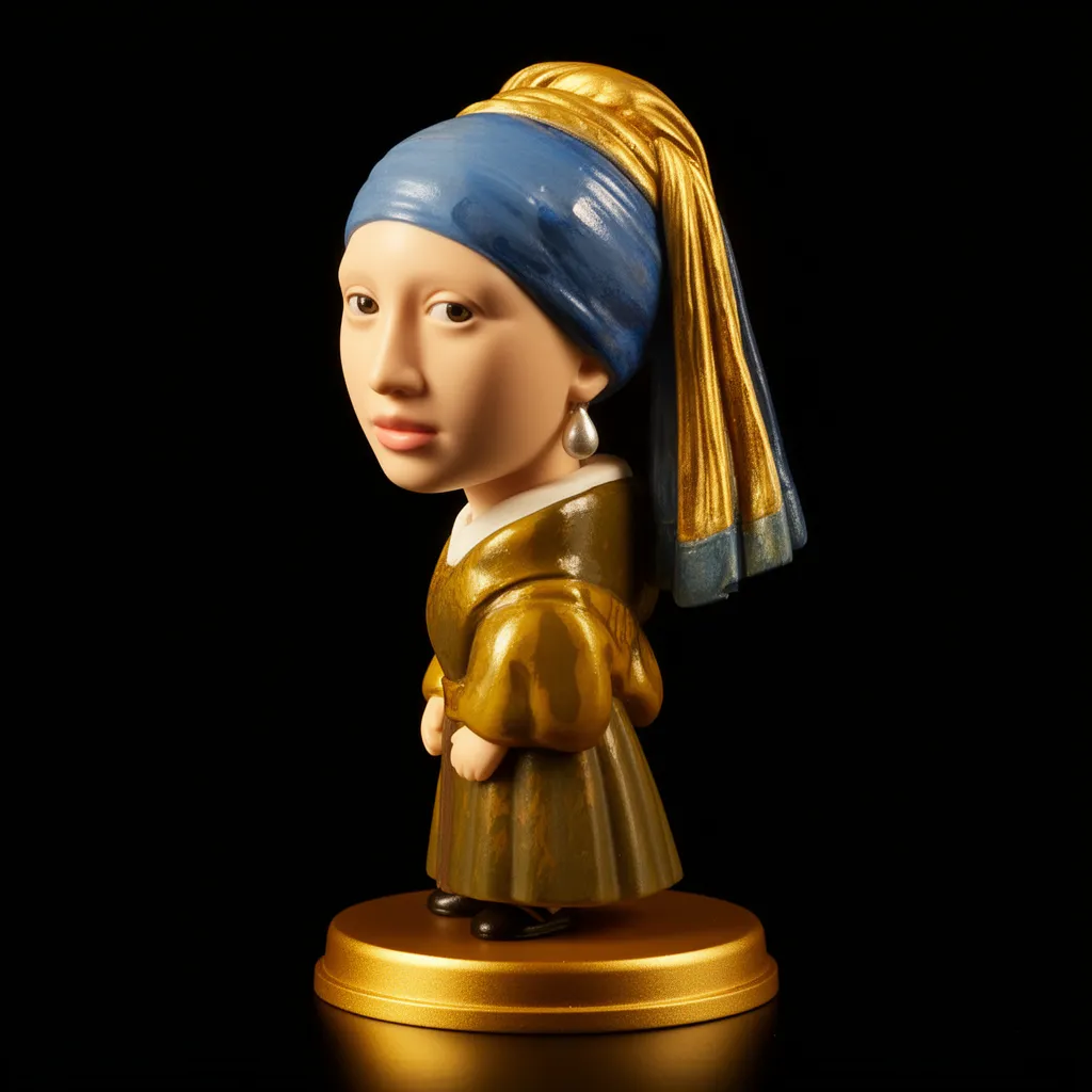 Girl with a Pearl Earring figurine