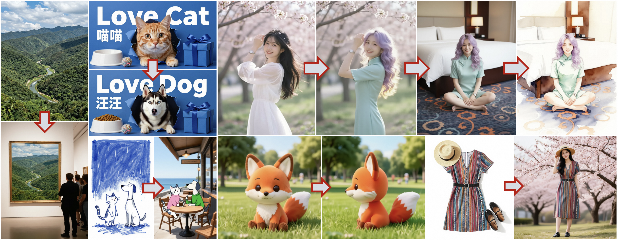 Showcase of Z-Image-Edit on Image Editing